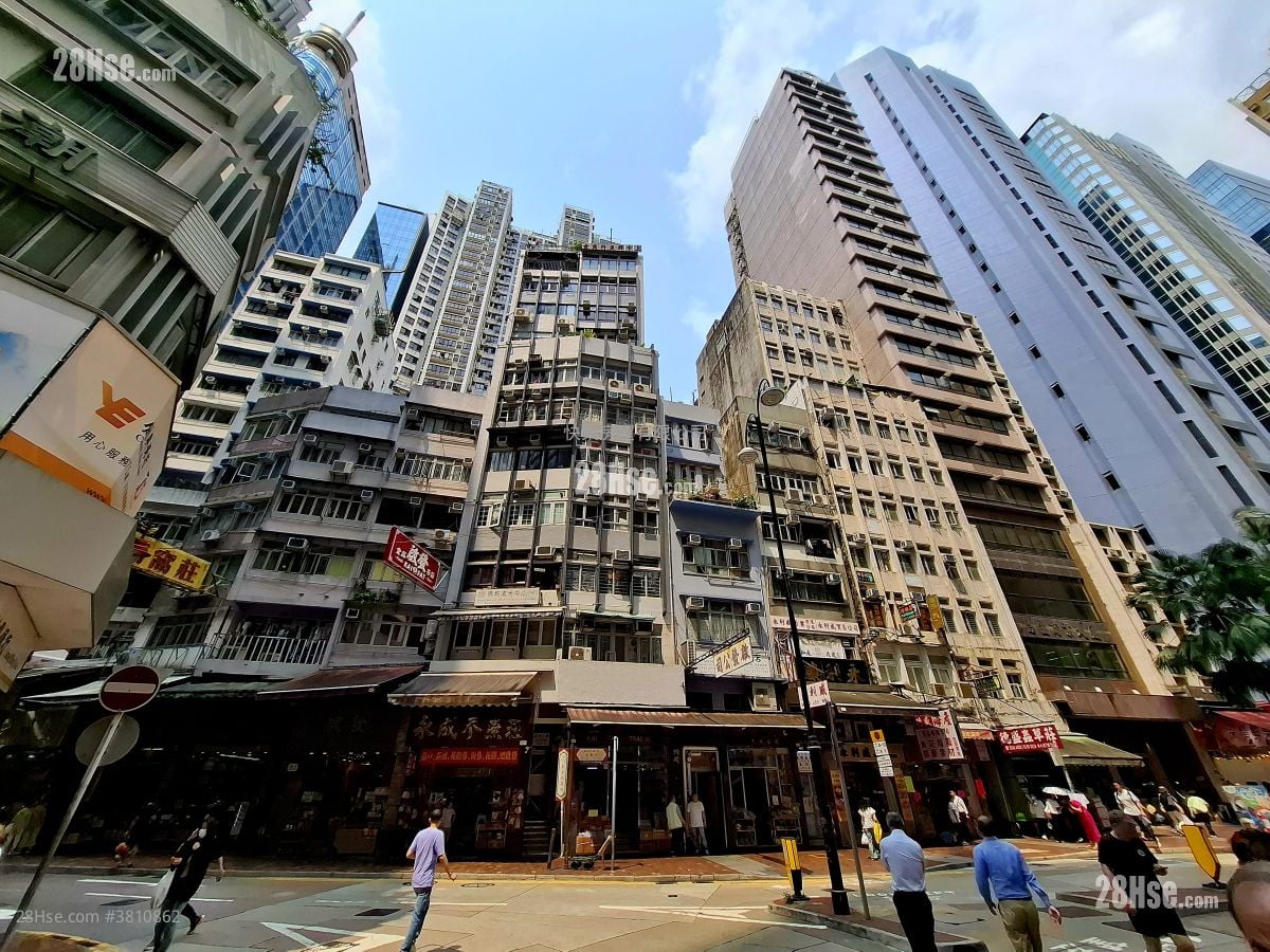 恒乐大厦 租盘 2 房 , 1 浴室 550 平方尺