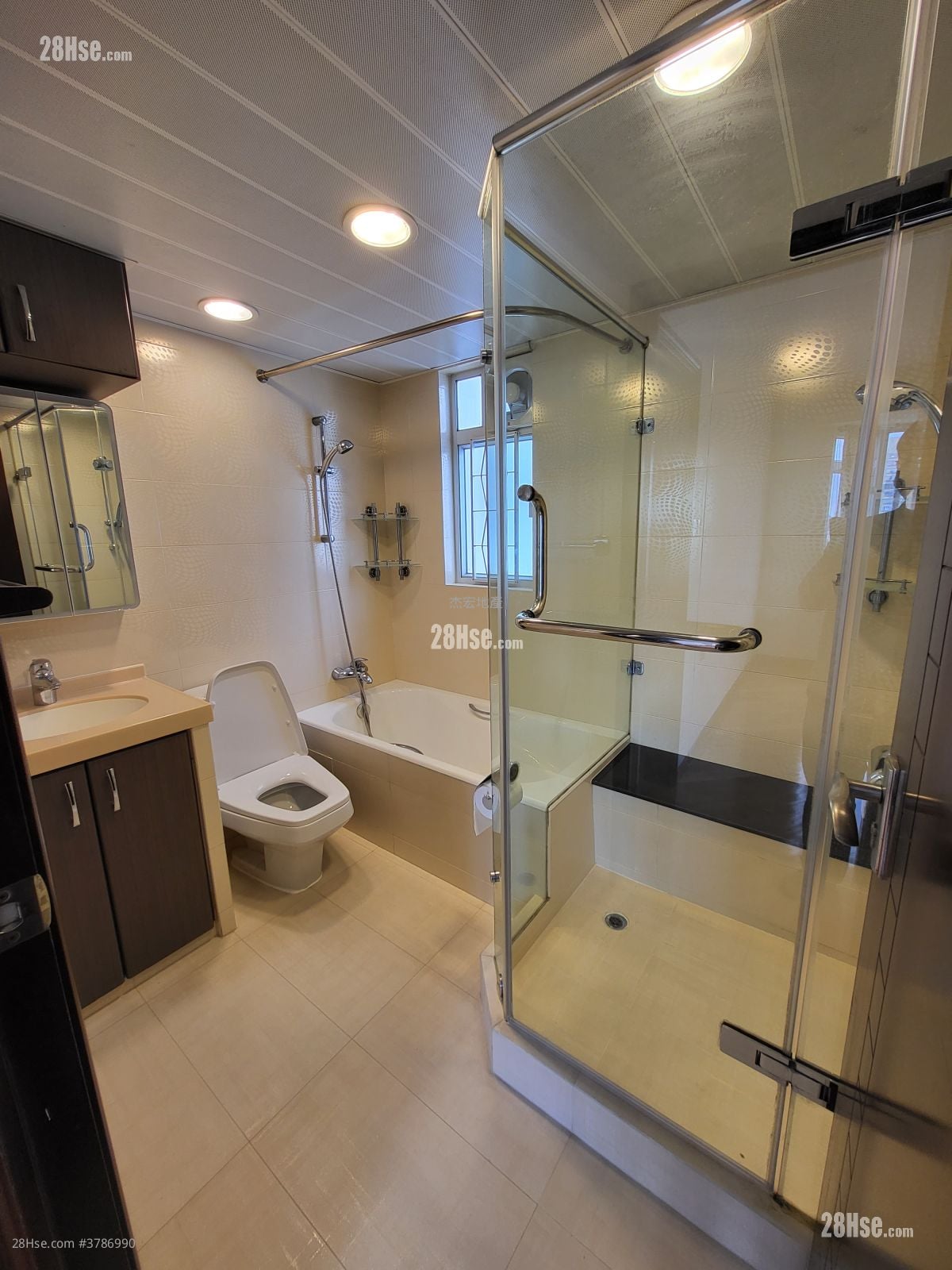 浴室: 沙田第一城 租盘 2 房 , 2 浴室 852 平方尺