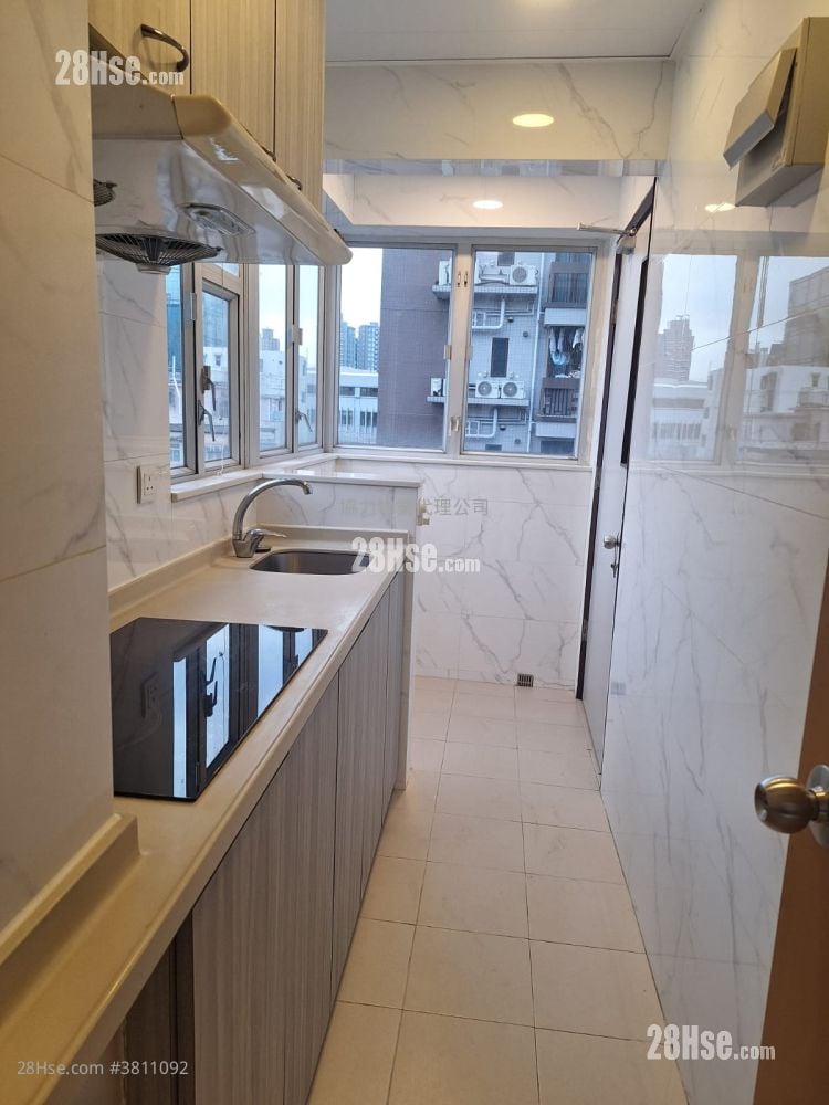 富源閣 租盤 開放式間隔 , 1 浴室 260 平方呎