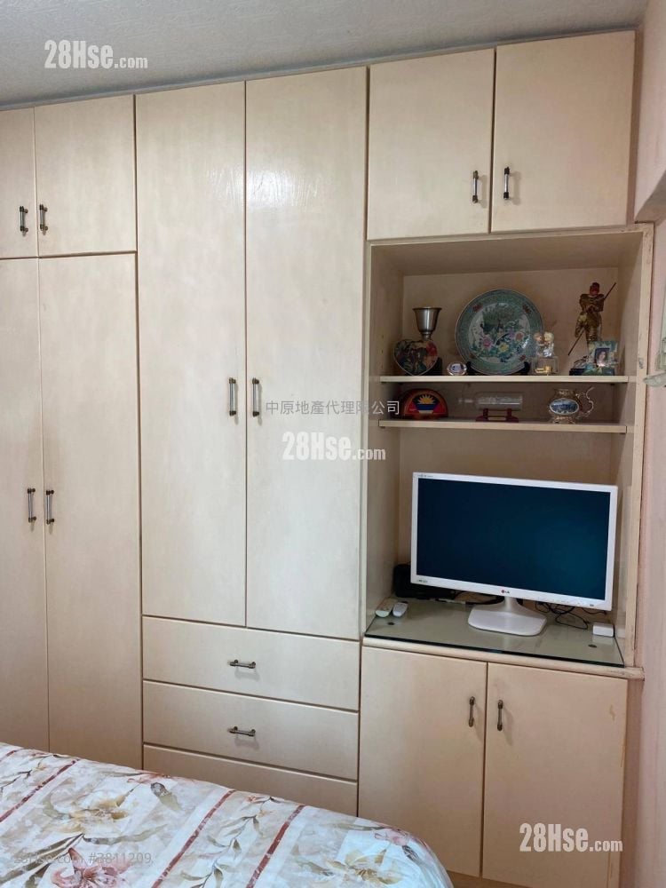 主人房: 恆麗園 售盤 3 房 , 2 浴室 680 平方呎