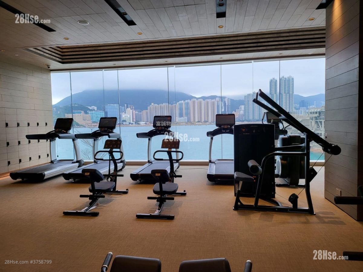 蔚蓝东岸 租盘 2 房 , 1 浴室 520 平方尺