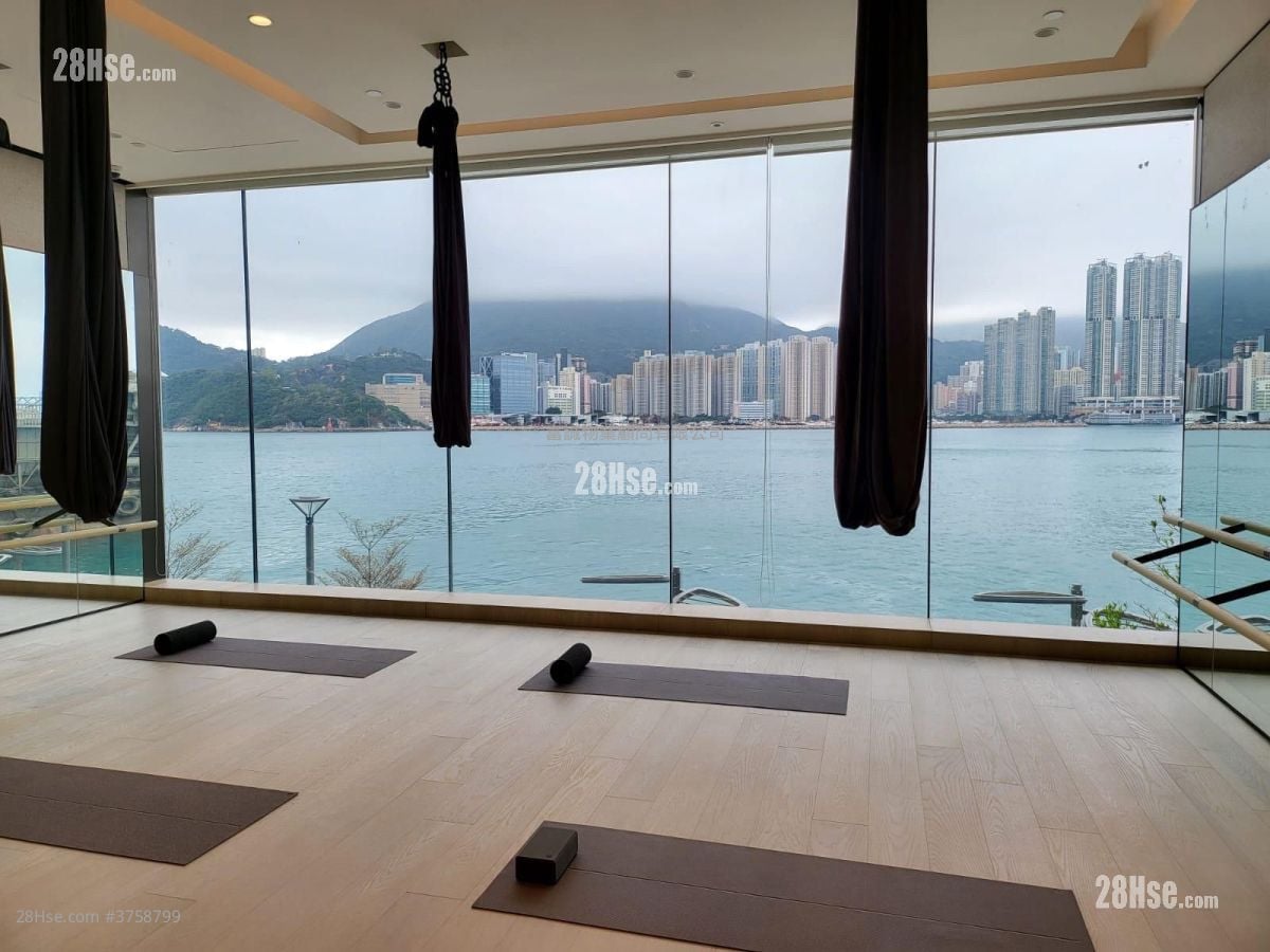 蔚蓝东岸 租盘 2 房 , 1 浴室 520 平方尺