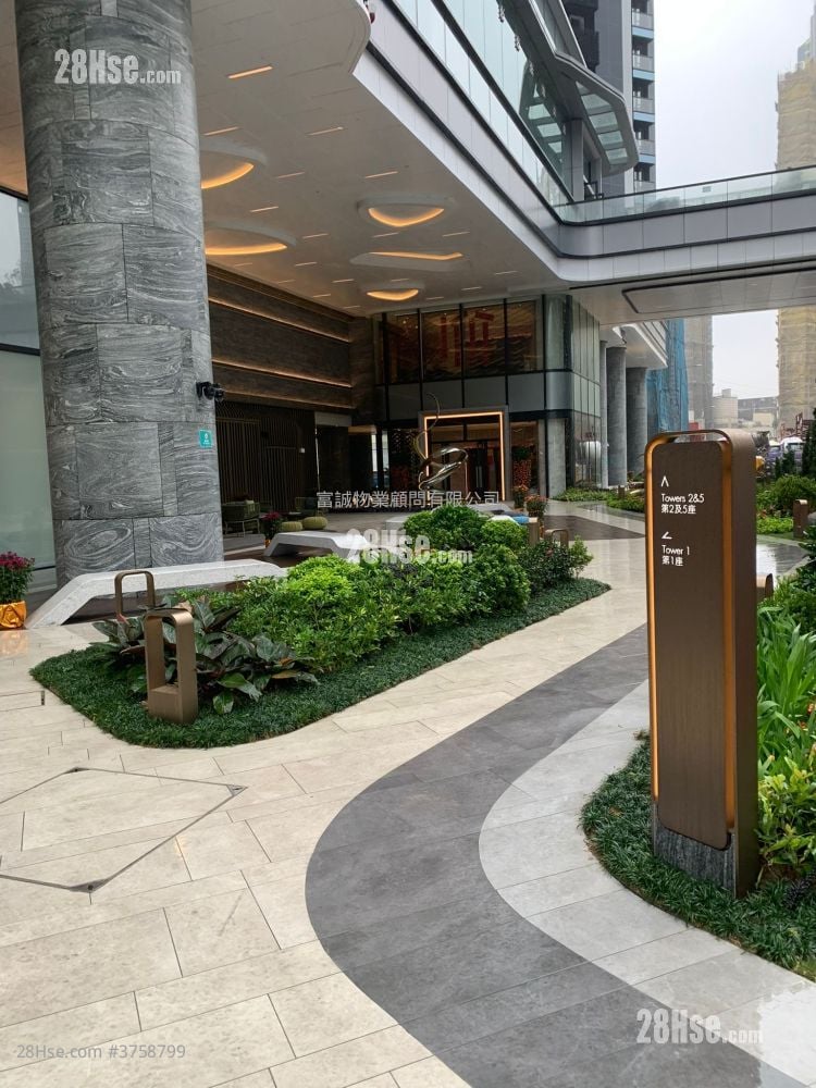 蔚蓝东岸 租盘 2 房 , 1 浴室 520 平方尺