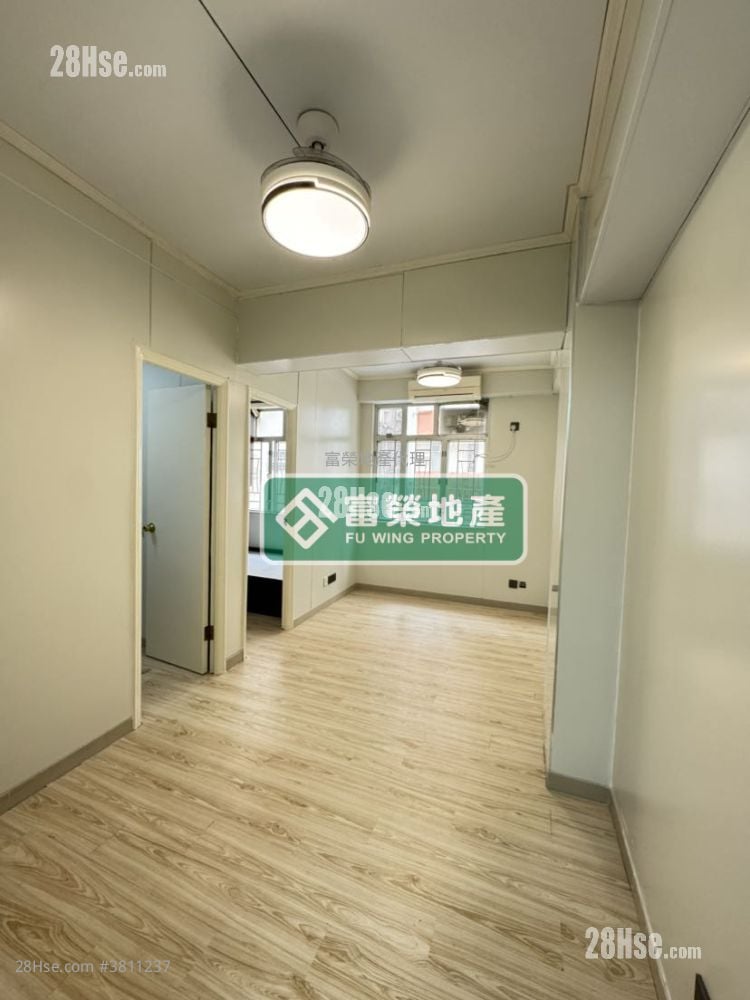 侨明大厦 租盘 2 房 , 1 浴室 350 平方尺