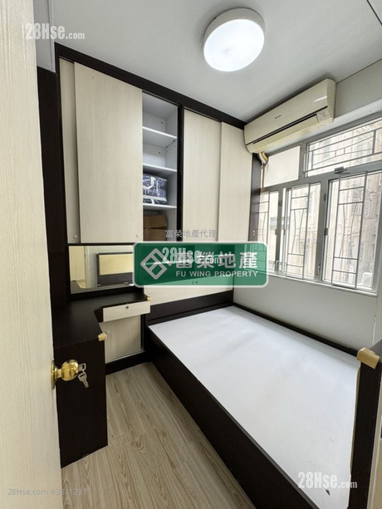 侨明大厦 租盘 2 房 , 1 浴室 350 平方尺