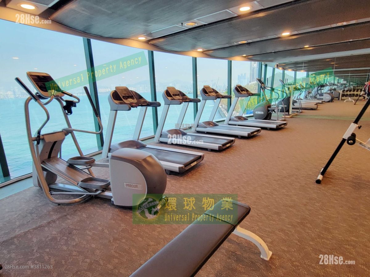 高逸華軒 租盤 1 房 , 1 浴室 438 平方呎