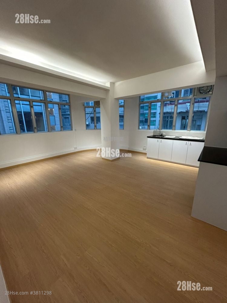 禮信大廈 租盤 3 房 , 2 浴室 1,131 平方呎