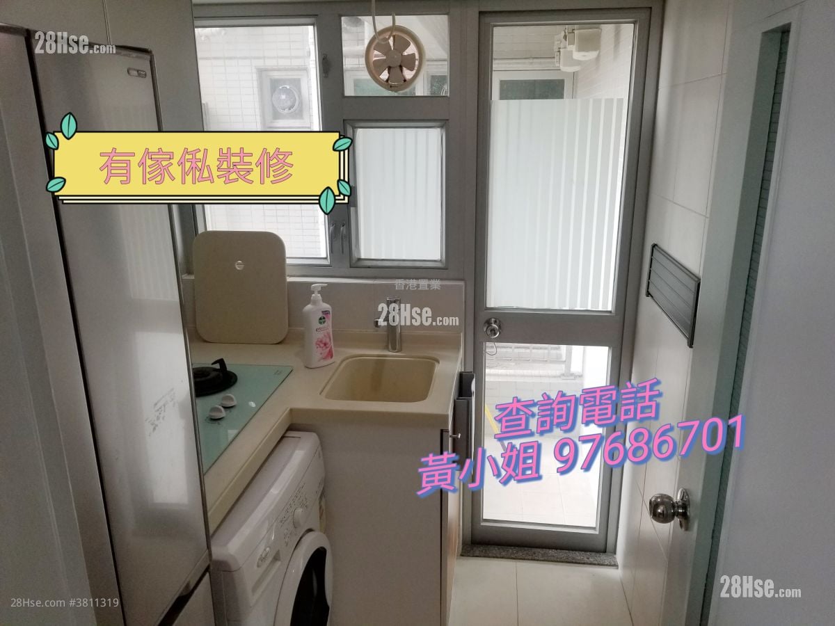 港灣豪庭 租盤 2 房 , 1 浴室 371 平方呎