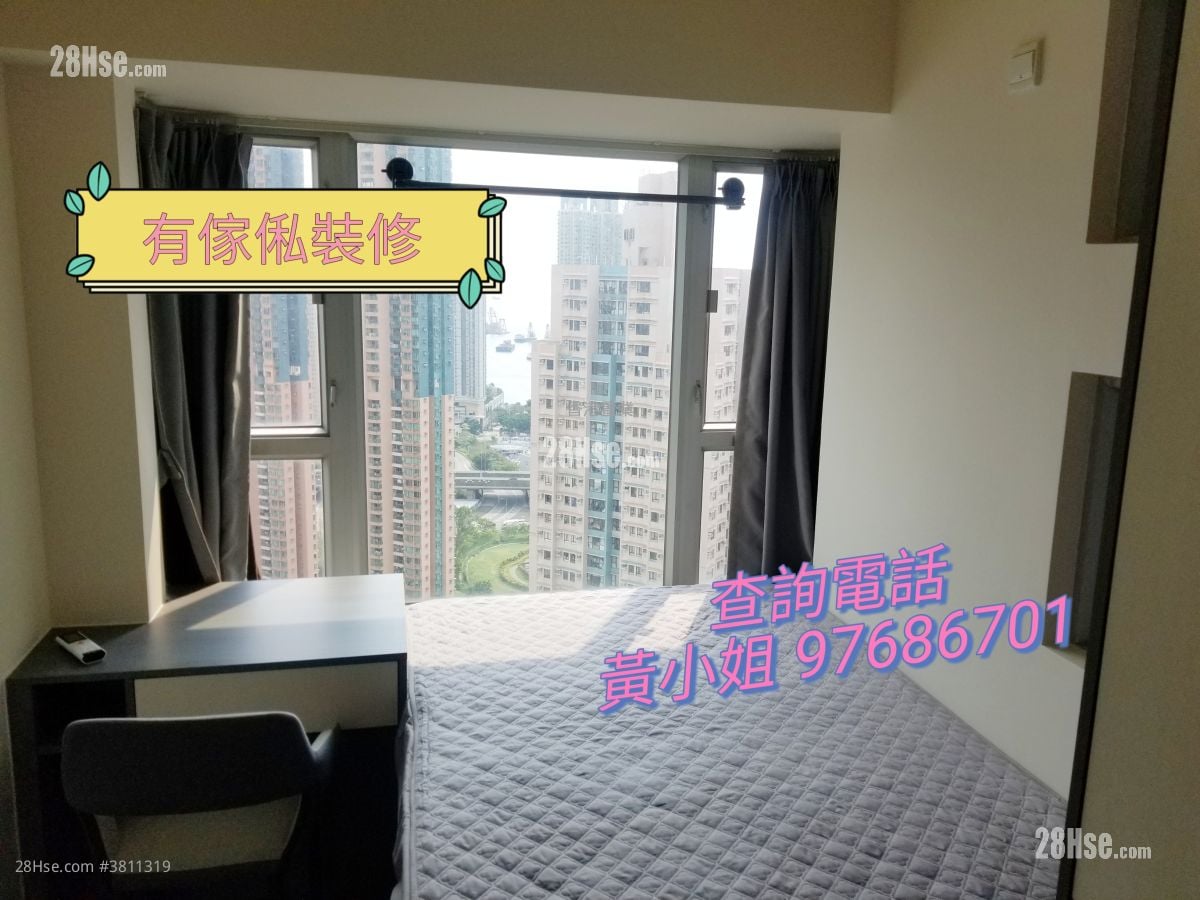 港灣豪庭 租盤 2 房 , 1 浴室 371 平方呎