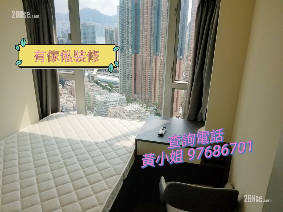 港灣豪庭 租盤 2 房 , 1 浴室 371 平方呎