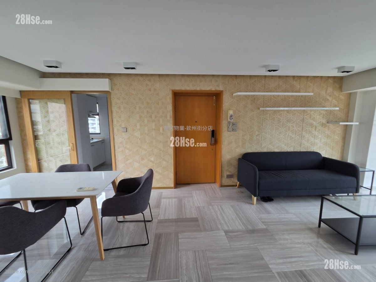 丽豪阁 租盘 2 房 , 1 浴室 860 平方尺