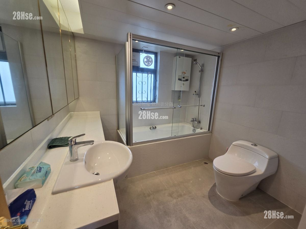 丽豪阁 租盘 2 房 , 1 浴室 860 平方尺