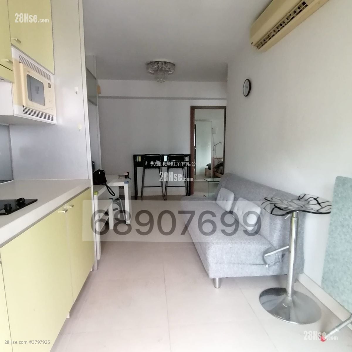 德成轩 租盘 2 房 , 1 浴室 429 平方尺