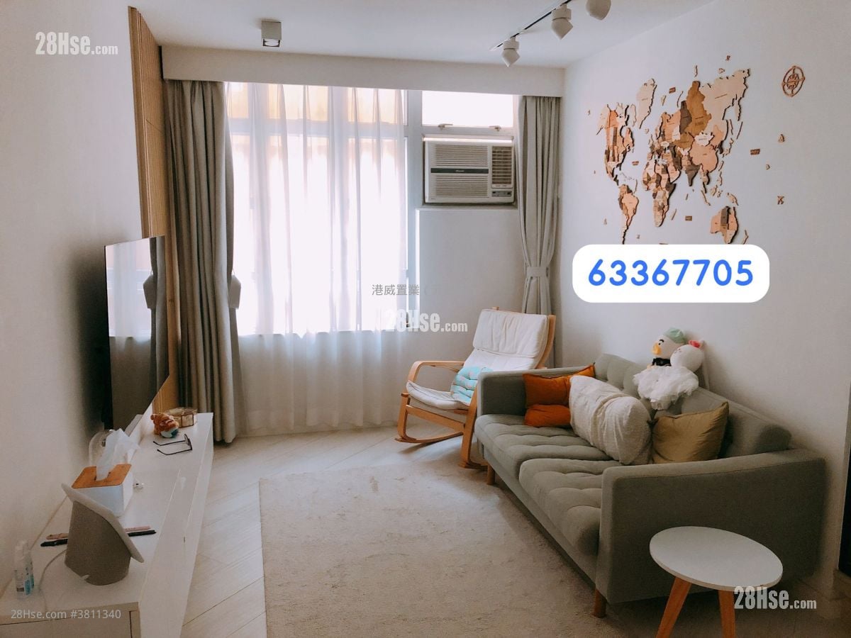 Hoi Lok Court Sell 2 Bedrooms , 1 Bathroom 482 ft²