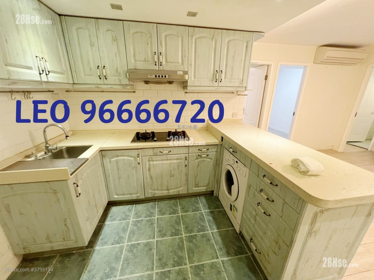 金翠苑 租盘 3 房 , 2 浴室 661 平方尺