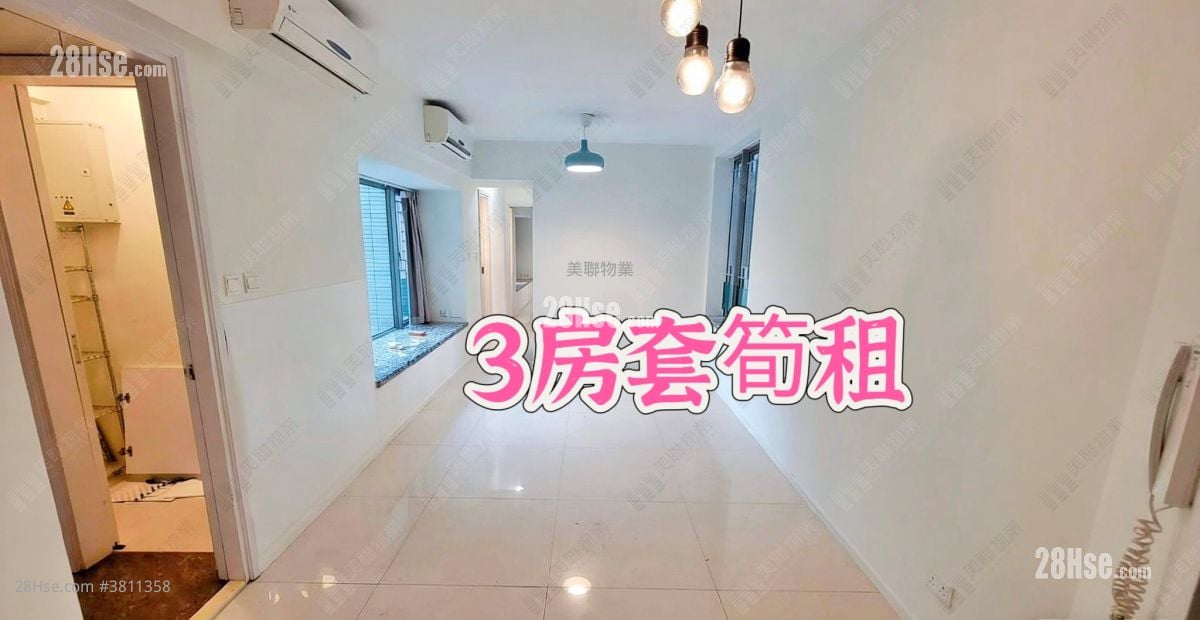 环宇海湾 租盘 3 房 , 2 浴室 711 平方尺