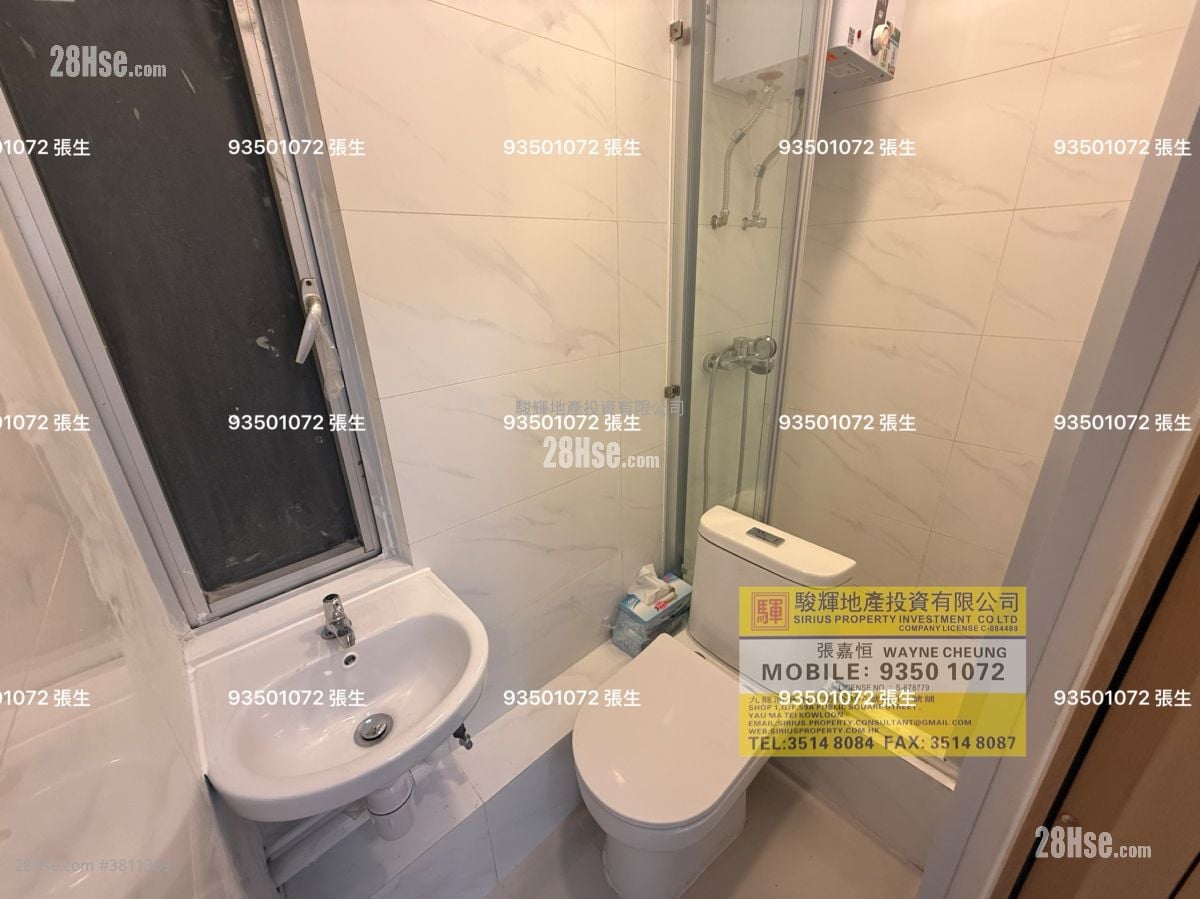 麗星大廈 租盤 200 平方呎