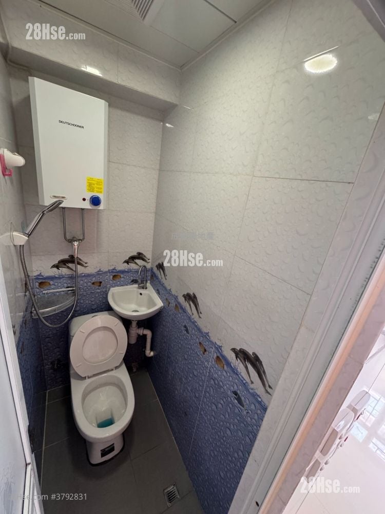 牡丹楼 租盘 开放式间隔 , 1 浴室 170 平方尺