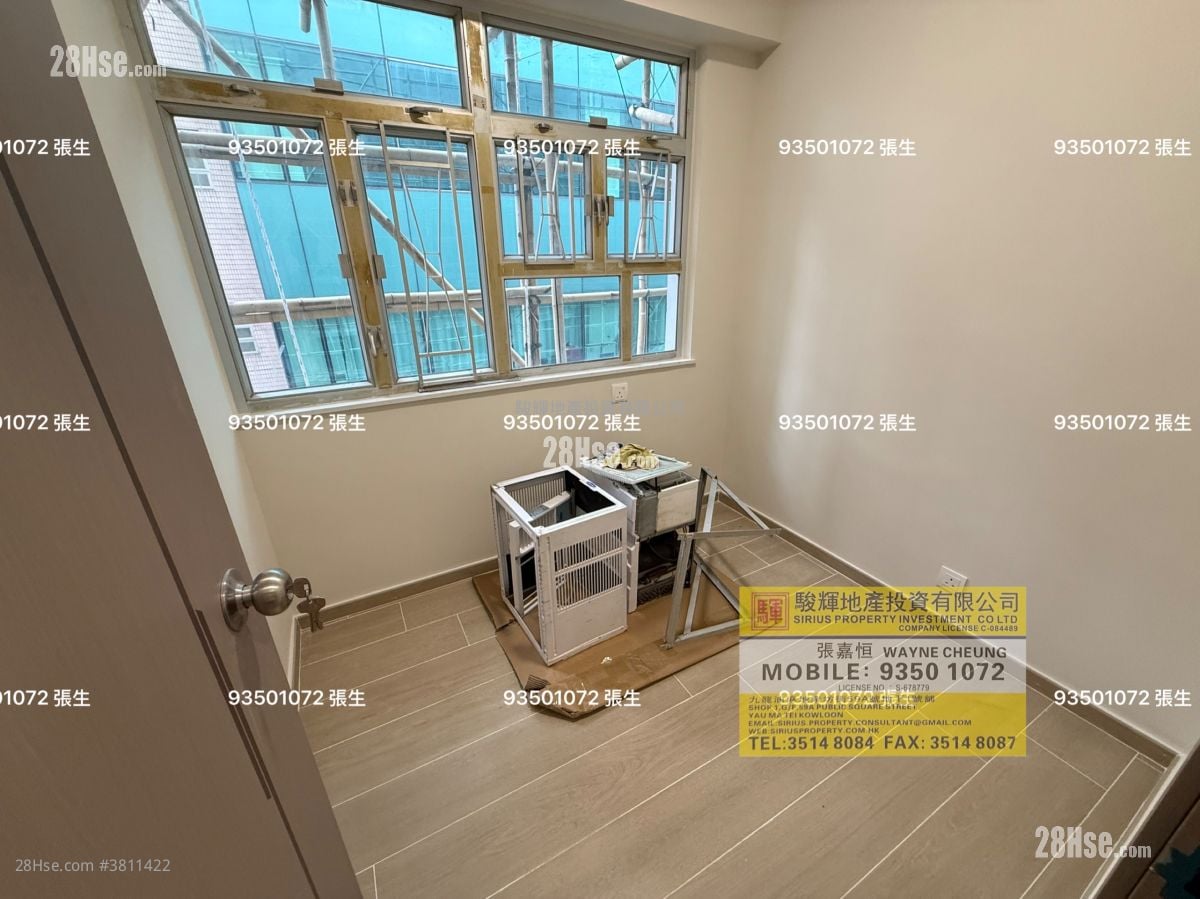 耀基大楼 租盘 3 房 , 2 浴室 664 平方尺