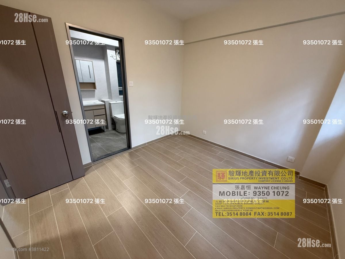 耀基大楼 租盘 3 房 , 2 浴室 664 平方尺