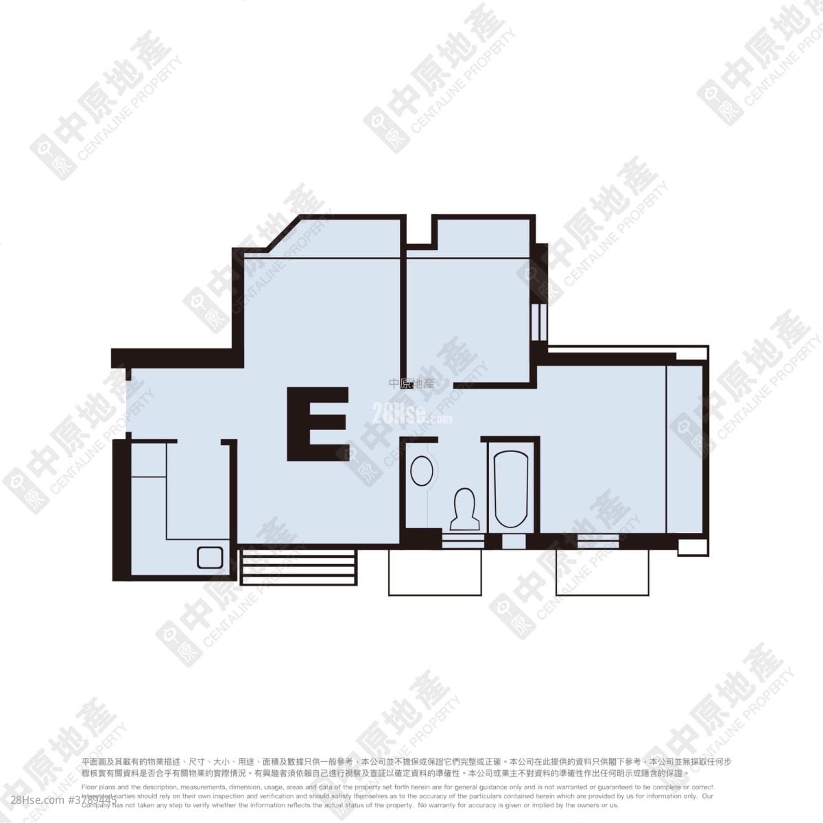 新宝城 售盘 2 房 , 2 浴室 434 平方尺