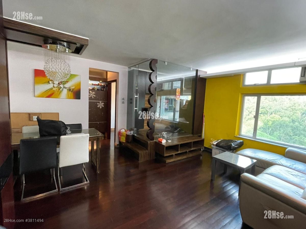 美松苑 租盤 3 房 , 1 浴室 554 平方呎