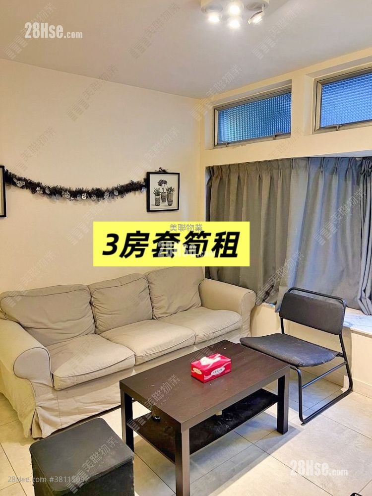 海濱花園 租盤 3 房 , 2 浴室 700 平方呎