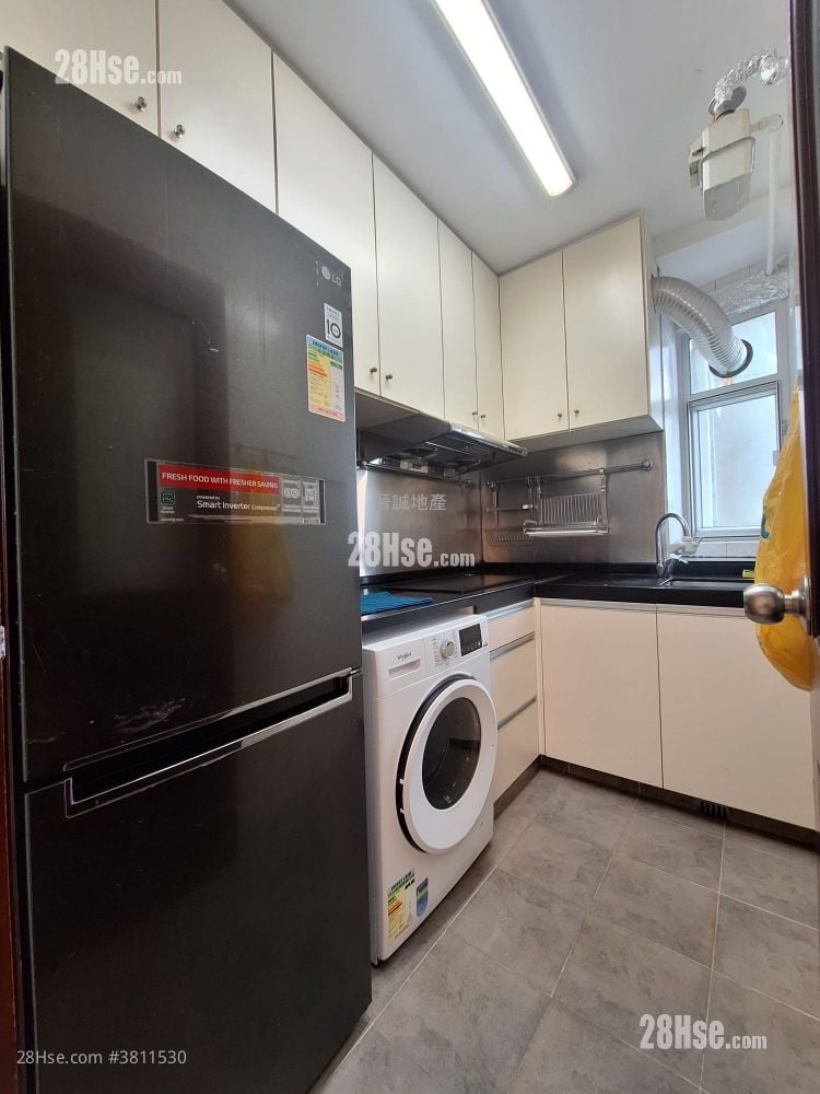 丽都花园 租盘 3 房 , 2 浴室 617 平方尺