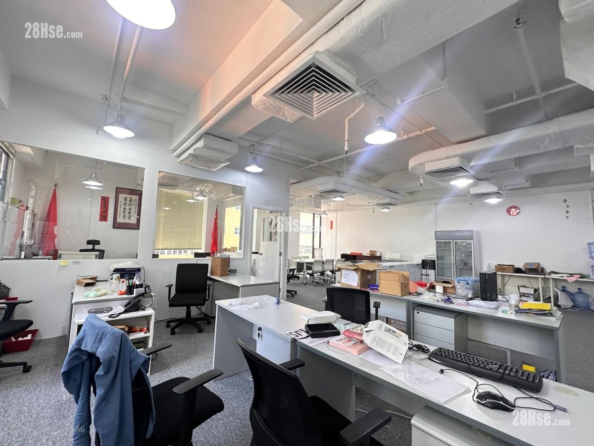 永義廣場 租盤 1 房 1,251 平方呎