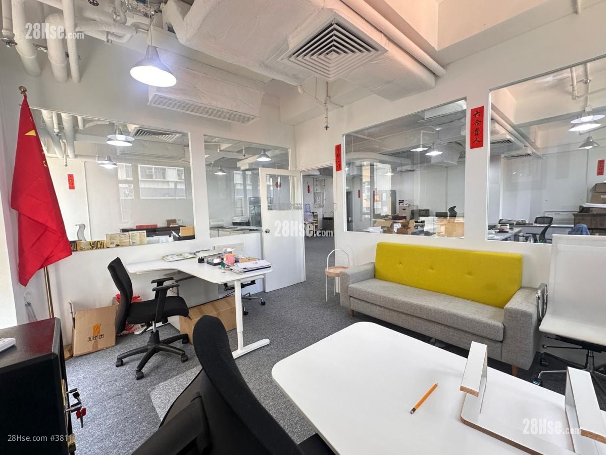 永義廣場 租盤 1 房 1,251 平方呎