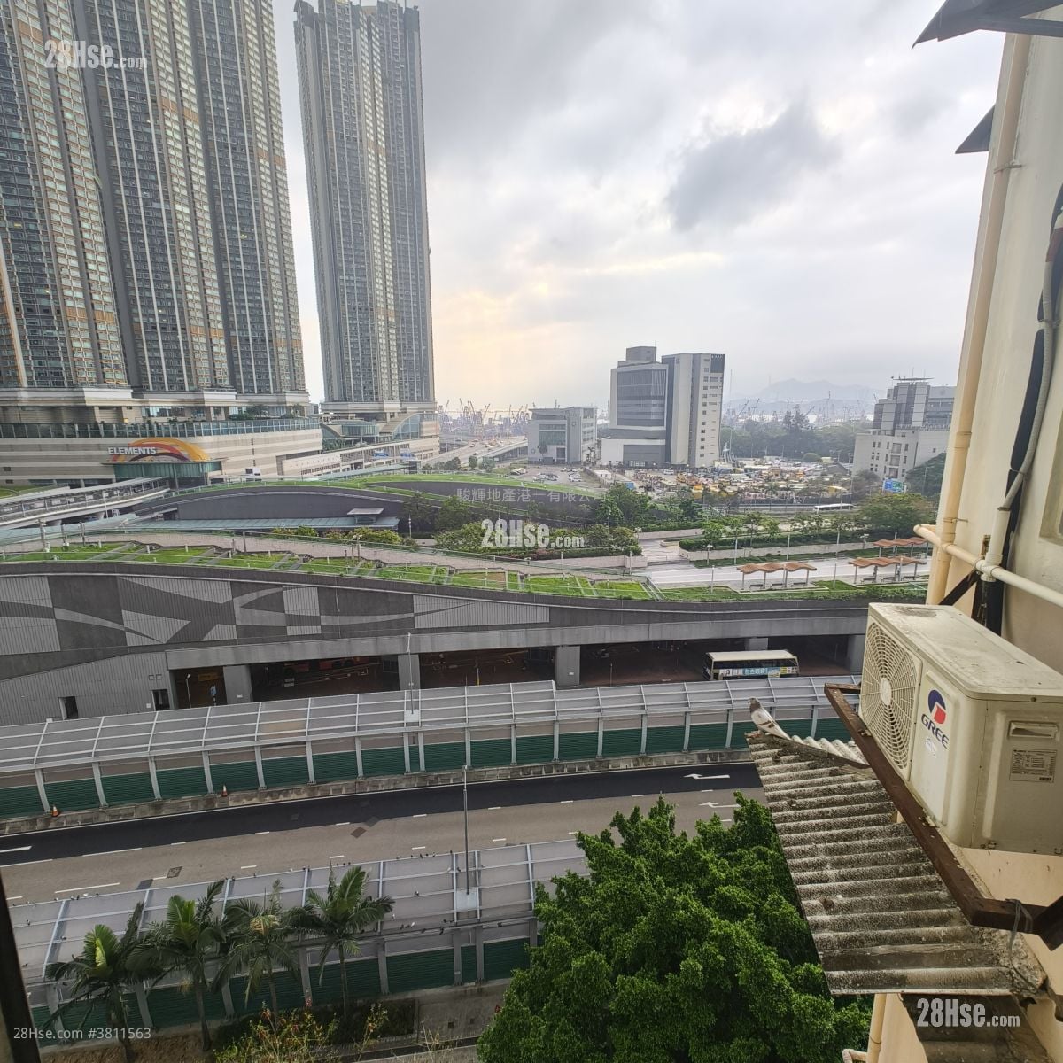 文景楼 租盘 2 房 , 1 浴室 300 平方尺