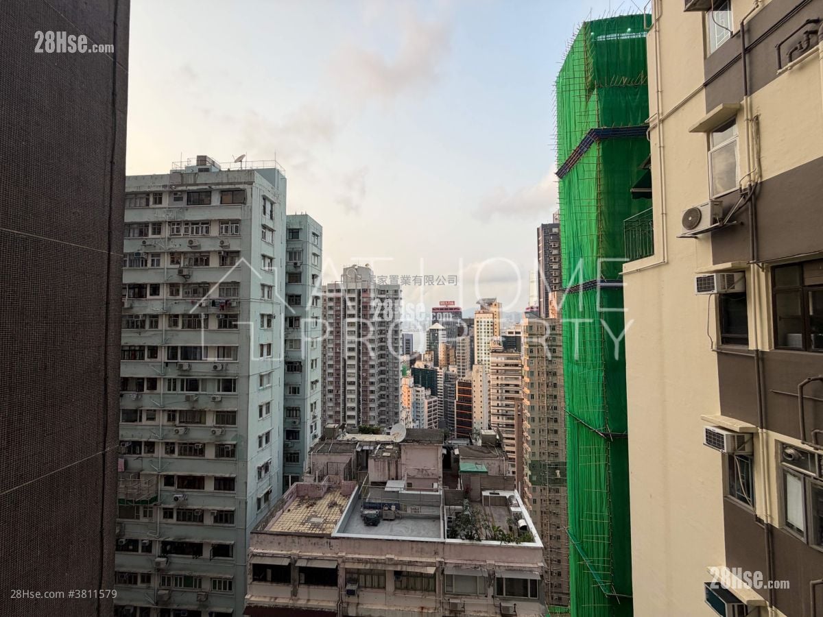 安峰大厦 租盘 2 房 , 1 浴室 545 平方尺