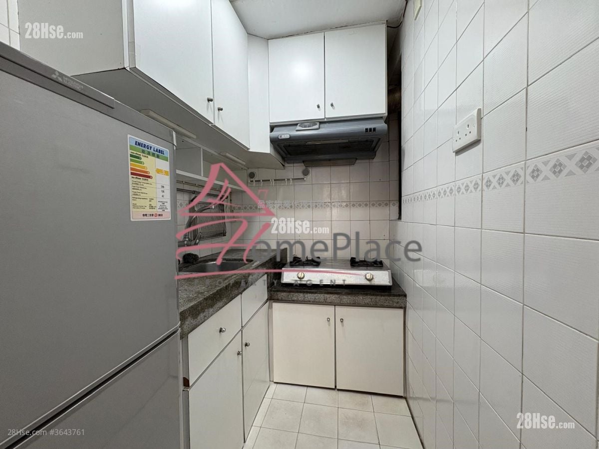 豪景台 租盘 2 房 , 1 浴室 393 平方尺