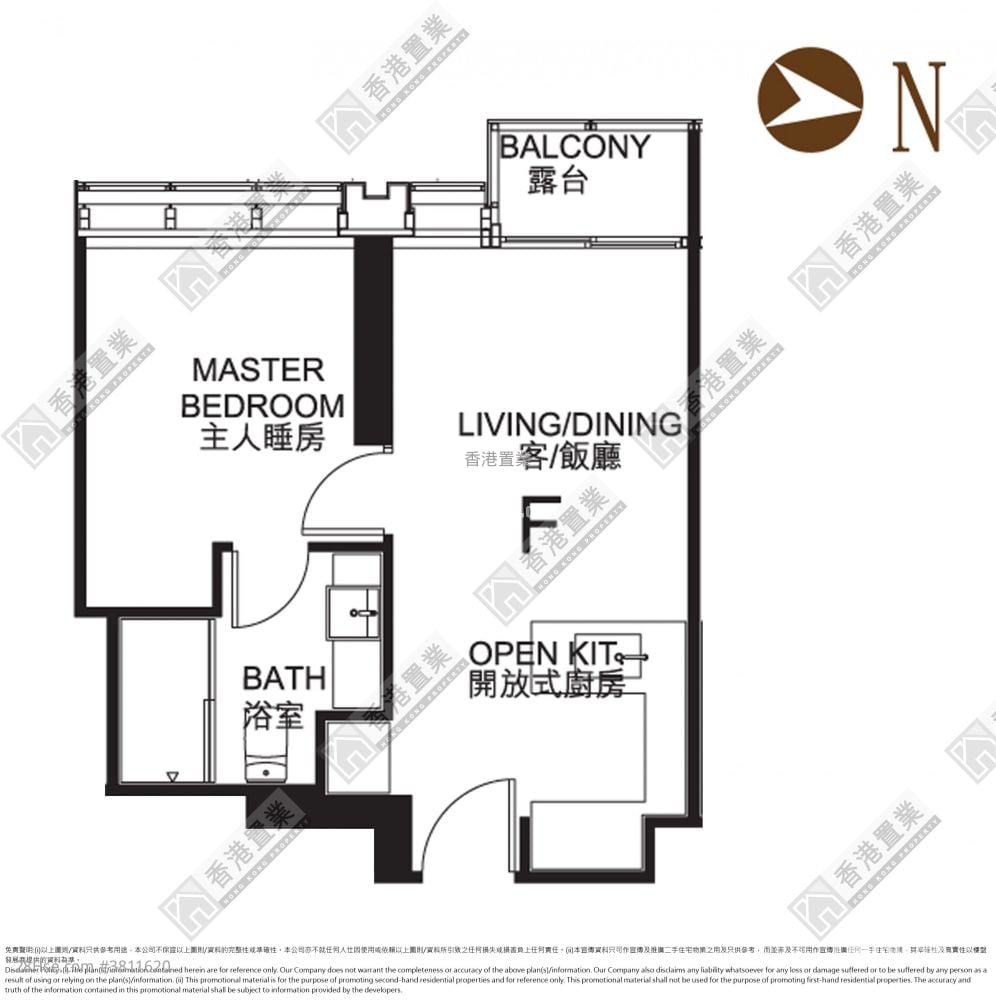 Macpherson Place Sell 1 Bedroom , 1 Bathroom 367 ft²