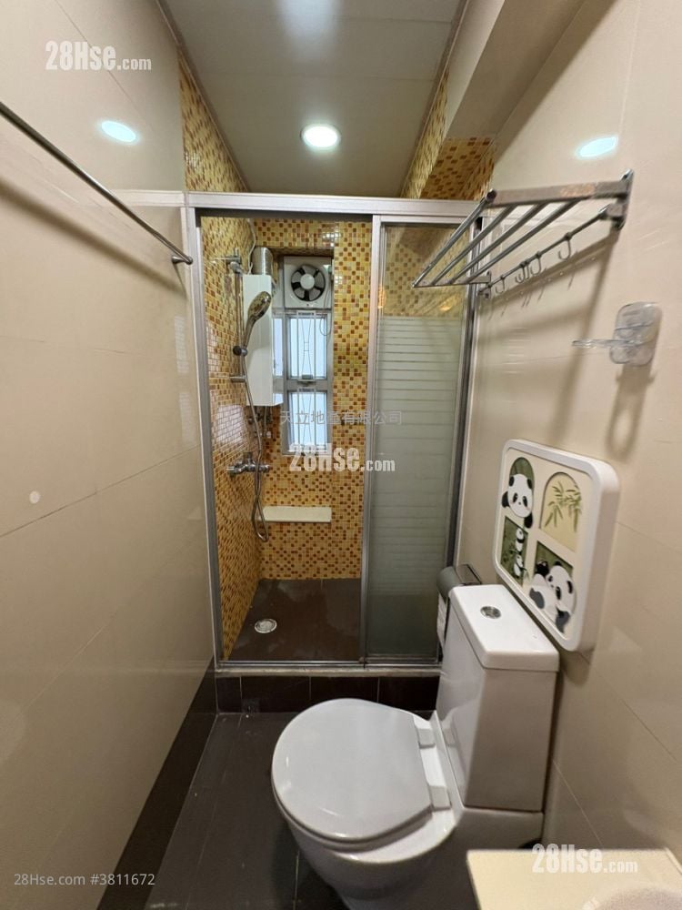 嘉安大厦 租盘 2 房 , 1 浴室 586 平方尺