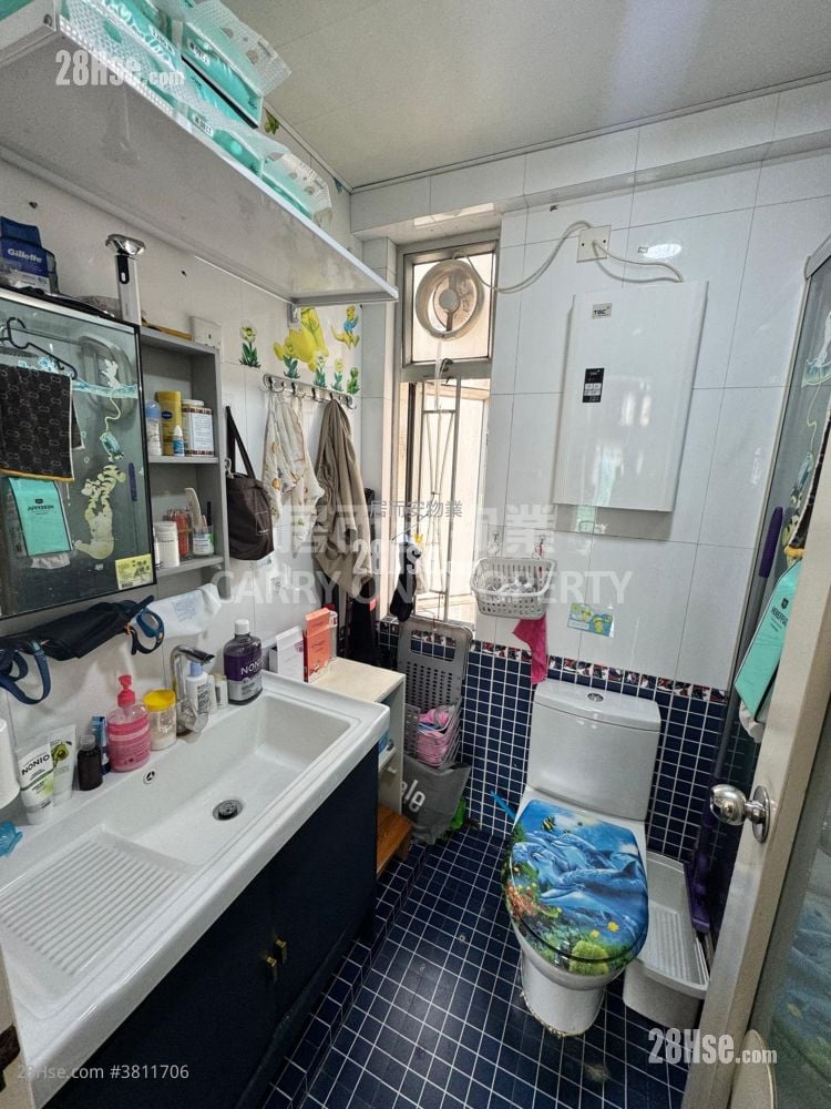 海濱花園 租盤 2 房 , 1 浴室 448 平方呎