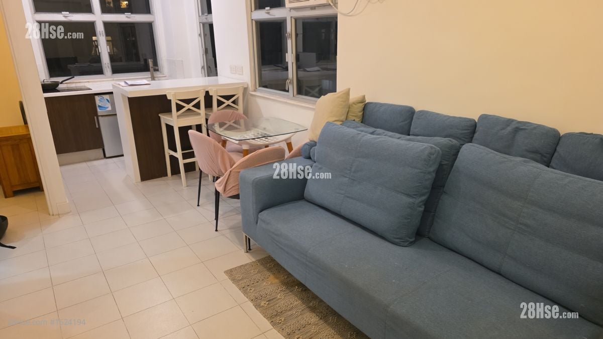 海景大厦 租盘 2 房 , 1 浴室 500 平方尺