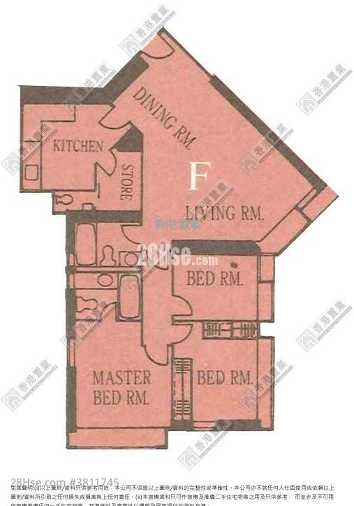 Park Towers Rental 3 Bedrooms , 2 Bathrooms 949 ft²