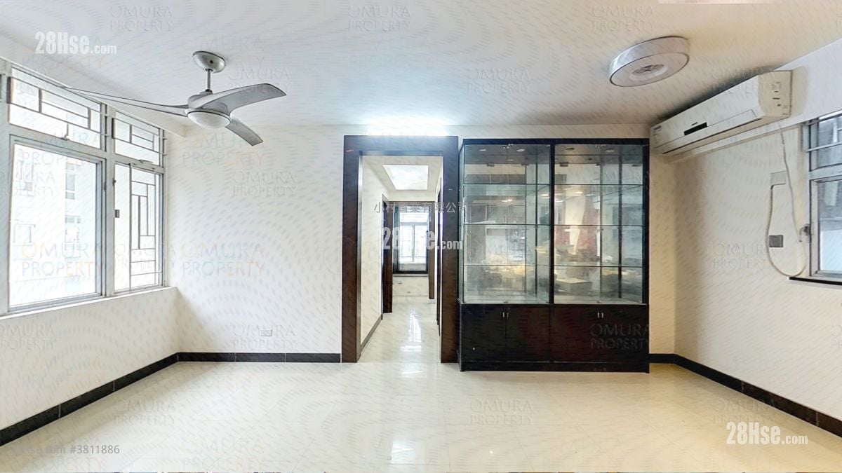 厅: 丽城花园 售盘 3 房 , 2 浴室 668 平方尺