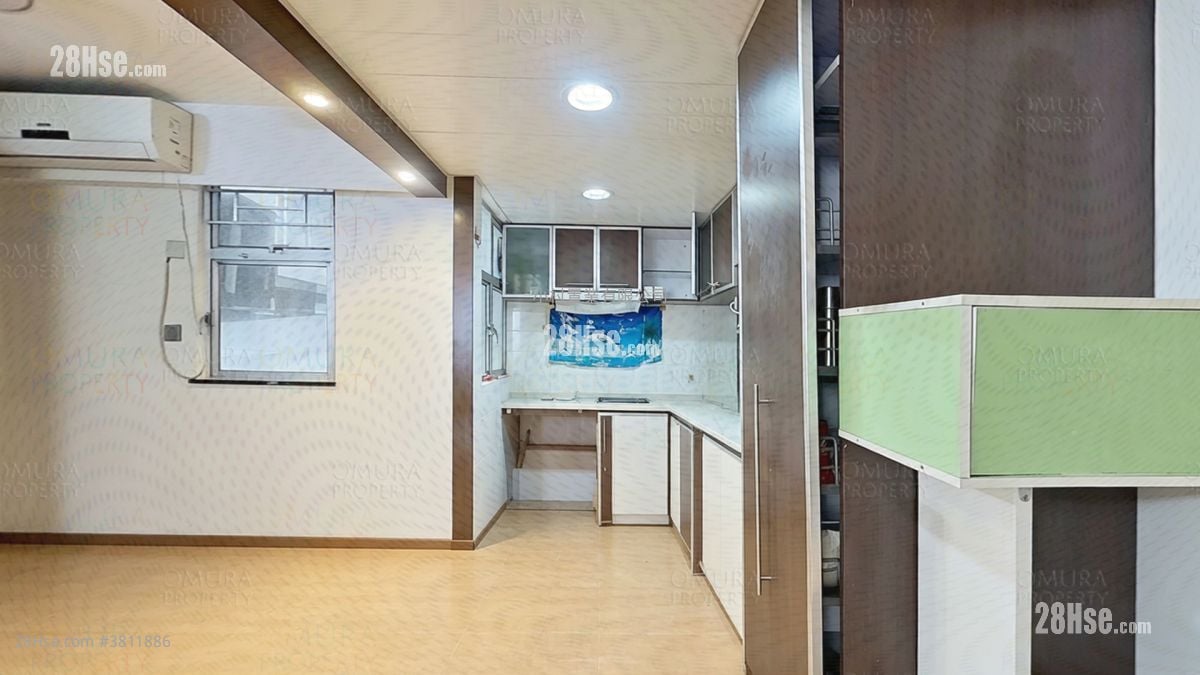 厨房: 丽城花园 售盘 3 房 , 2 浴室 668 平方尺