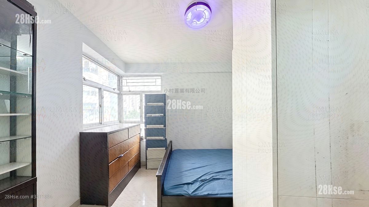 主人房: 丽城花园 售盘 3 房 , 2 浴室 668 平方尺