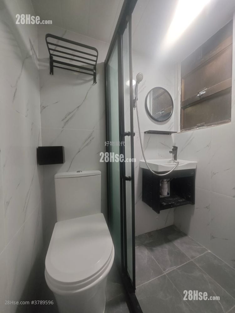 百福大厦 租盘 1 浴室 90 平方尺
