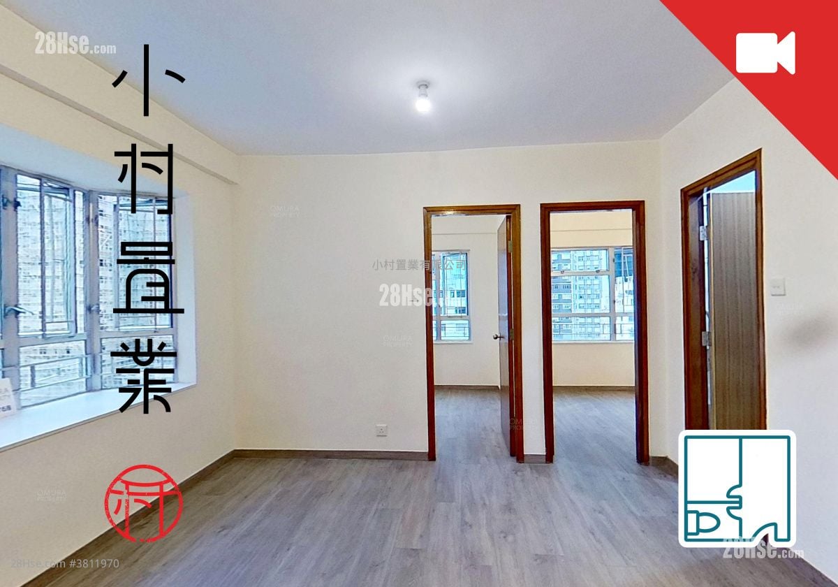 Tung Shing Terrace Rental 2 Bedrooms , 1 Bathroom 364 ft²