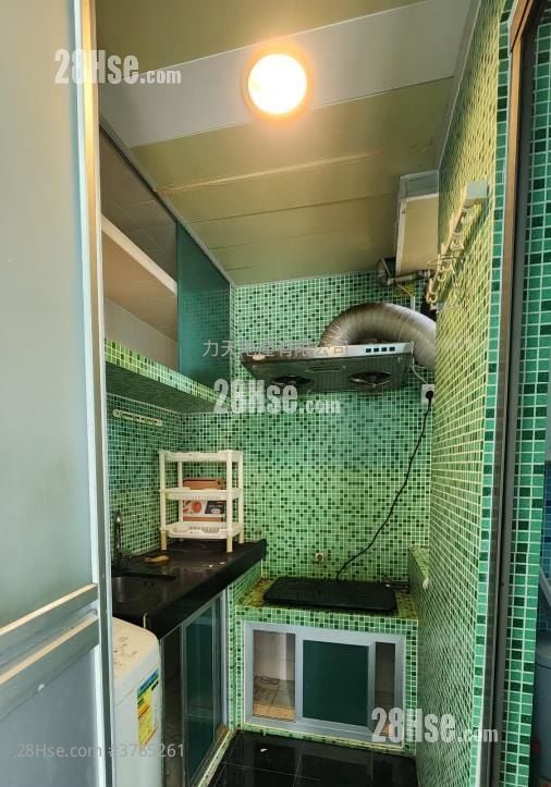 河畔花園 租盤 開放式間隔 , 1 浴室 269 平方呎