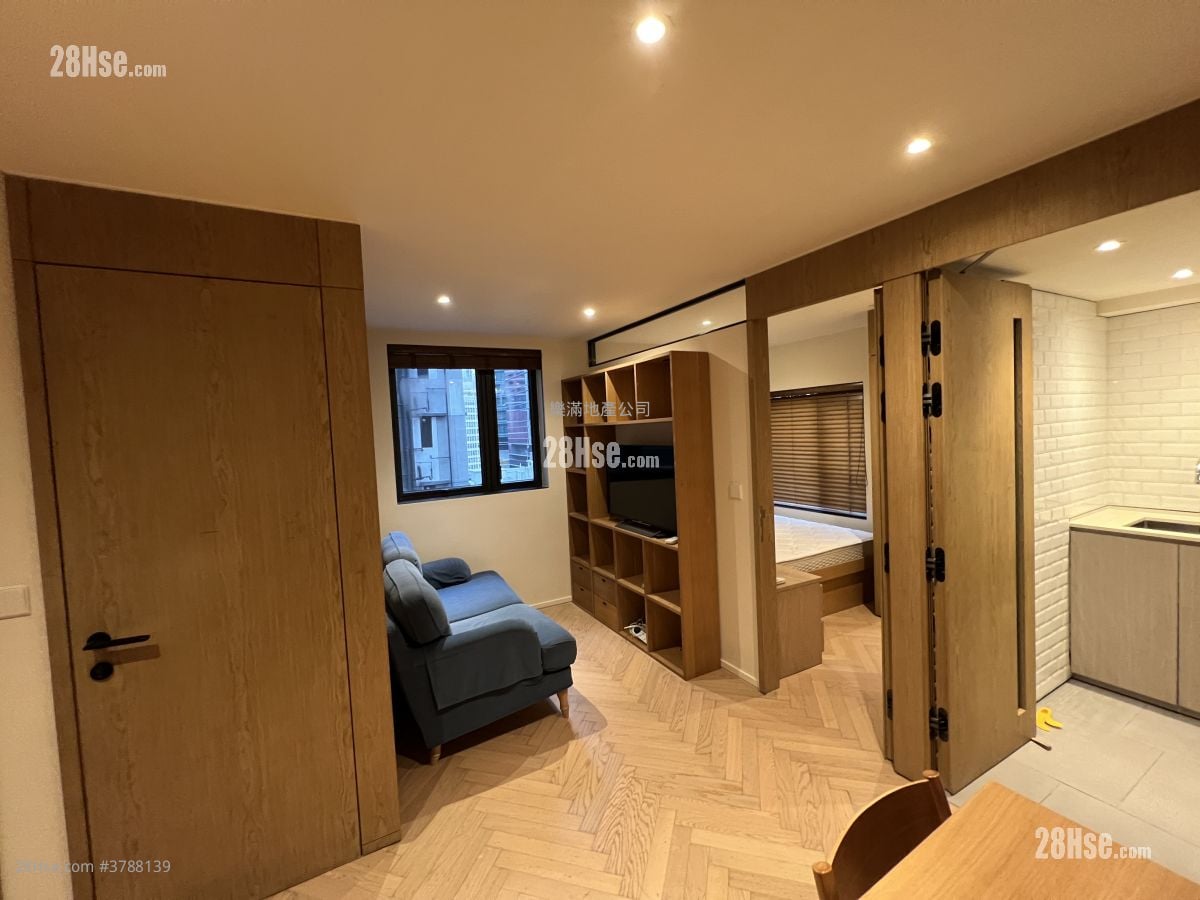 Star Studios 租盘 1 房 , 1 浴室 302 平方尺