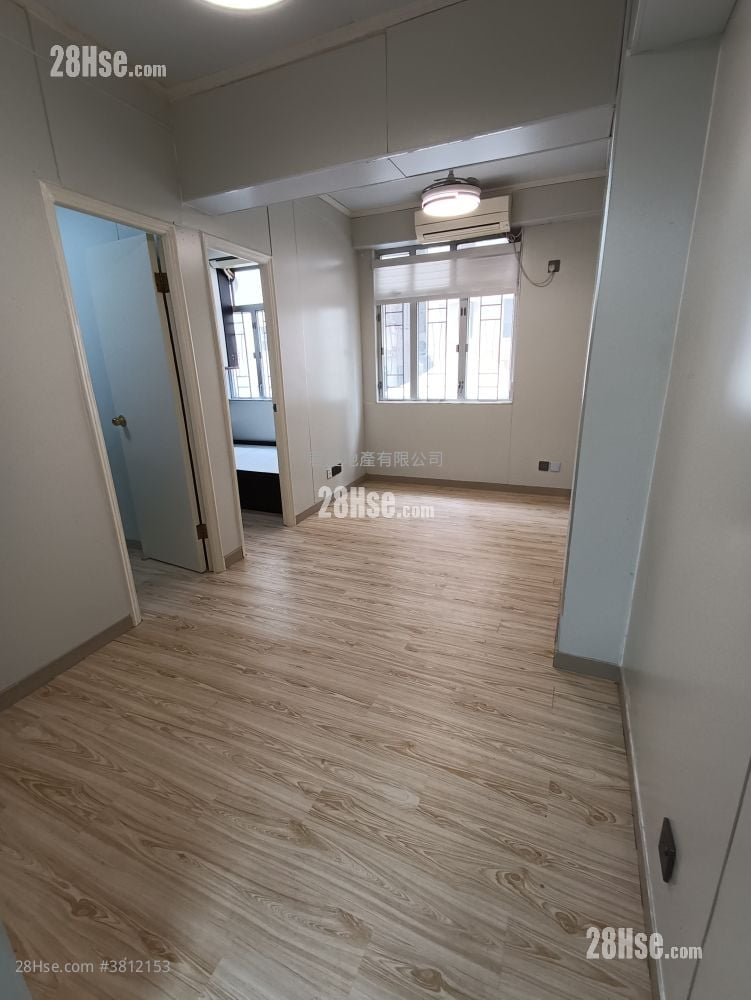 僑明大廈 租盤 2 房 , 1 浴室 350 平方呎