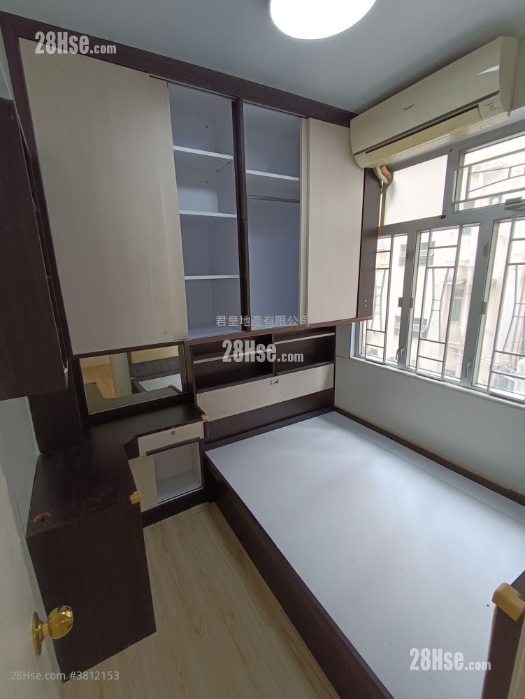 僑明大廈 租盤 2 房 , 1 浴室 350 平方呎