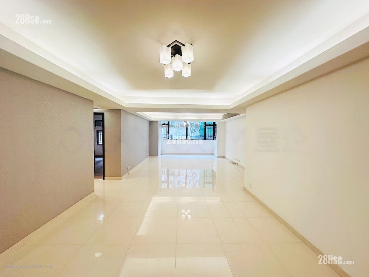 利德大厦 租盘 3 房 , 3 浴室 1,509 平方尺