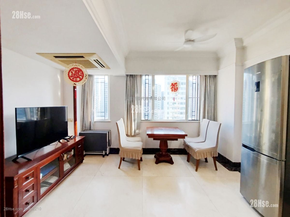 宏景樓 租盤 1 房 , 1 浴室 438 平方呎