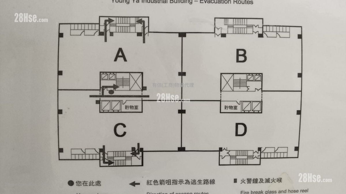 Young Ya Industrial Building Rental 1 Bedroom , 1 Toilet